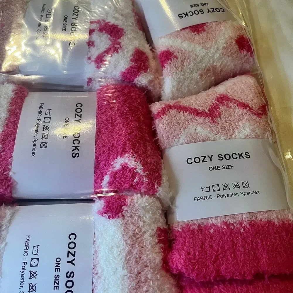 Valentine's Day Heart Socks Set